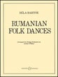 Rumanian Folk Dances Orchestra sheet music cover